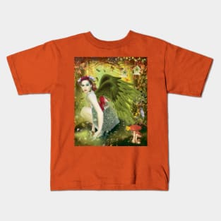 Green Angel Kids T-Shirt